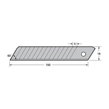 Cuchilla Lcb-50d 10 Uds Tajima