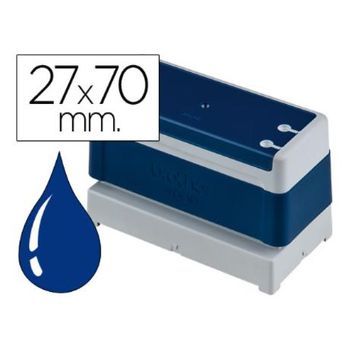 Sello Automatico Brother 27 Mm X 70 Mm Azul (pack De 6)