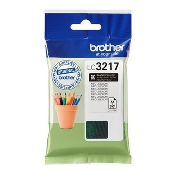 Cartucho De Tinta Original Brother Lc3217bk Negro