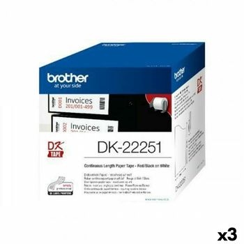 Cinta Continua De Papel Térmico Brother Dk-22251