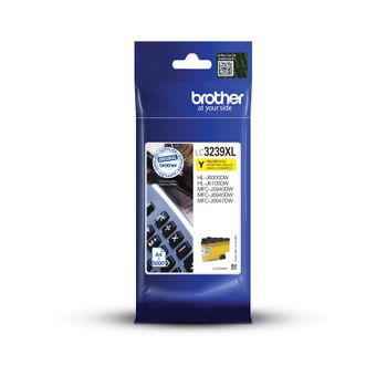 Brother - Lc-3239xly Cartucho De Tinta 1 Pieza(s) Original Alto Rendimiento (xl) Amarillo