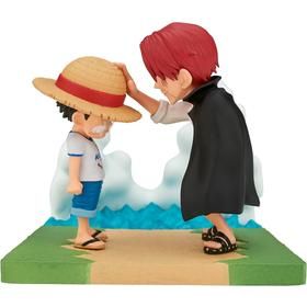 Figura Banpresto One Piece Monkey Luffy & Shanks Long Storie