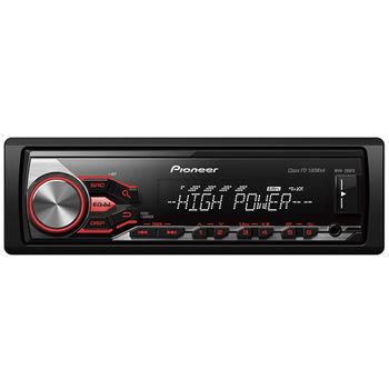 Radio Usb Pioneer Mvh 280 Fd , 4x100w , Memoria De Seguridad