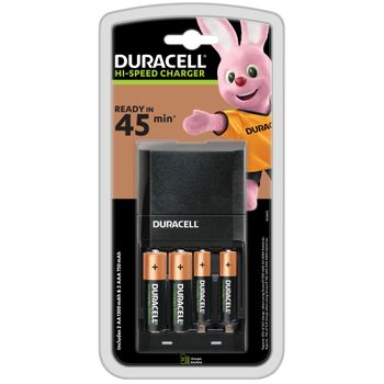 Duracell Du73 Cargador De Batería Pilas De Uso Doméstico Corriente Alterna