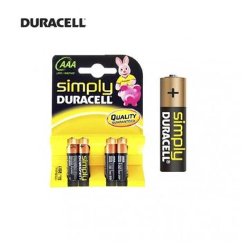 Pila Duracell Simply Lr3 Aaa Blister 4 Pilas