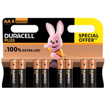 Duracell Plus 100 Batteria Monouso Stilo Aa Alcalino