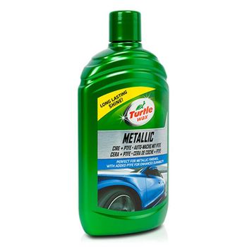 Tw52870 - Cera Con Teflon Para Pintura Metalizada 500ml Turtle Wax.