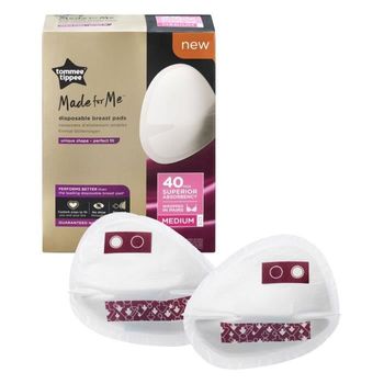 Almohadillas De Lactancia Desechables X40 Talla M Tommee Tippee