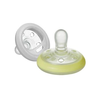 Chupetes Con Forma De Pecho Tommee Tippee 2 Unidades 0-6 Meses