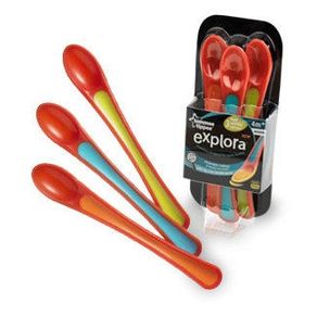 Tommee Tippee Explora Pack 3 Cucharas Heat Sensor