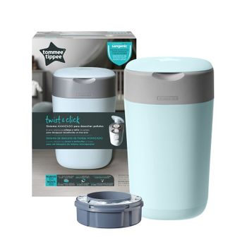 Contenedor De Pañales Twist & Click Azul Tomme Tippee