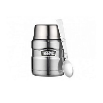 Thermos Caja De Comida Aislada 0,45l Plata - 105758