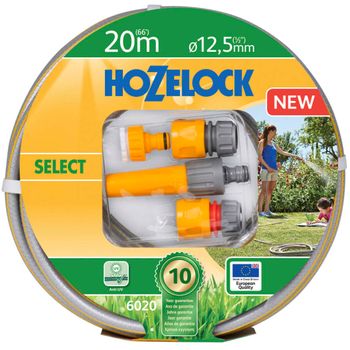 Manguera De Riego Select 20 M Con Set De Inico Hozelock