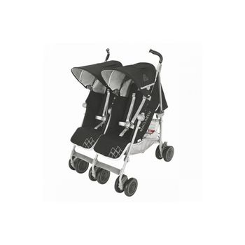 Poussette Mac Laren Twin Techno Black