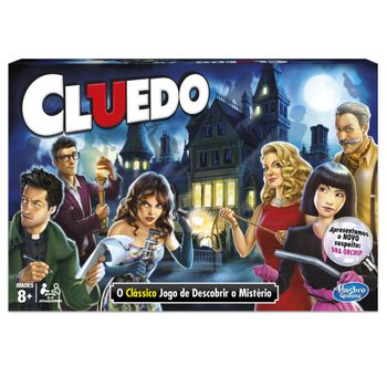 Cluedo - Versión En Portugués - Juego De Mesa - Hasbro Gaming  - 8 Años+