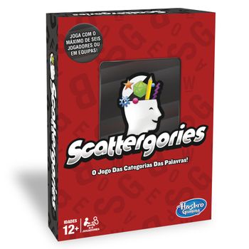 Scattergories - Versión En Portugués - Juego De Mesa - Scattergories  - 12 Años+