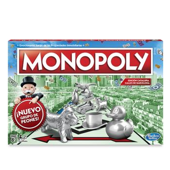 Monopoly Edición Cataluña-versión En Español - Juego De Mesa - 8 Años+