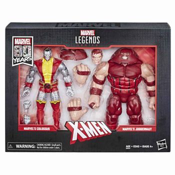 Pack Figura Marvel Legends Colossus Y Juggernaut