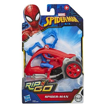 Figura Spiderman Y Vehículo - Figura - Spiderman  - 4 Años+