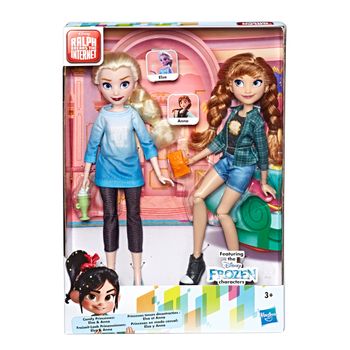 Elsa Y Anna Frozen - Muñeca - Princesas Disney Comfy Squad - 3 Años+