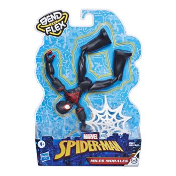 Miles Morales Bend And Flex - Figura - Spiderman  - 4 Años+