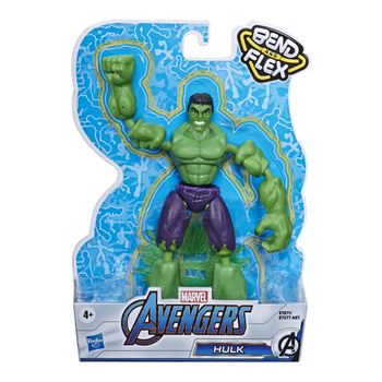 Hulk Bend And Flex - Figura - Marvel Avengers  - 4 Años+