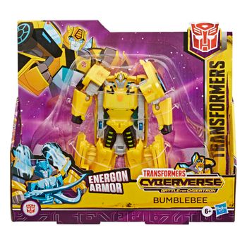 Bumblebee Energon Armor - Figura - Transformers Cyberverse Adventures - 8 Años+