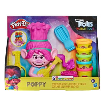 Trolls Poppy - Juguete Creativo - Play-doh  - 3 Años+