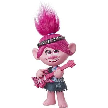 The Trolls 2 Dreamworks World Tour - Figura De Muñeca Poppy Pop & Rock