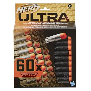 Nerf Ultra Recarga 60 Dardos - Lanza Dardos - 8 Años+