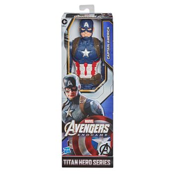 Captain America - Figura - Marvel Titan Hero Series - 4 Años+