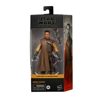 Pre-venta: Greef Karga - Figura - Star Wars The Black Series - 4 Años+