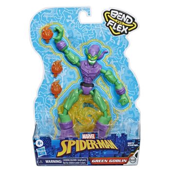 Duende Verde - Figura - Spiderman Bend And Flex - 4 Años+