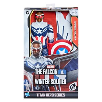 The Falcon Captain America - Figura - Marvel Titan Hero Series - 4 Años+