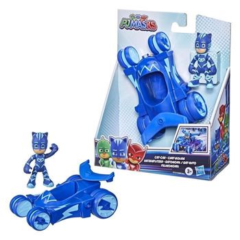 Vehículo Héroe Cat-bolide Con Figura De Yoyo Hasbro