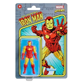 Iron Man Colección Retro 375 - Figura - Marvel Marvel Legends - 4 Años+