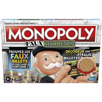 Monopoly - Billetes Falsos - Juego De Mesa Para La Familia
