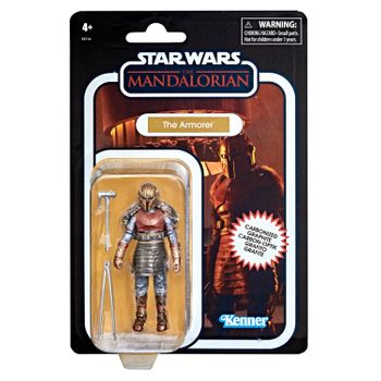 Figura The Armorer Star Wars The Mandalorian Coleccion Retro