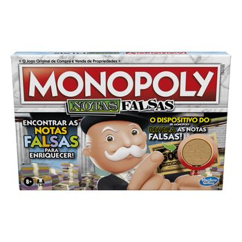 Monopoly Crooked Cash - Versión En Portugués - Juego De Mesa - 8 Años+