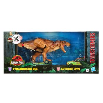 Set Figuras Tyrannocon Y Autobot Jp93 Transformers Jurassic Park