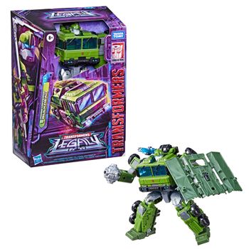 Transformers Generations Legacy - Prime Universe Bulkhead Clase Viajero - Figura - Transfo