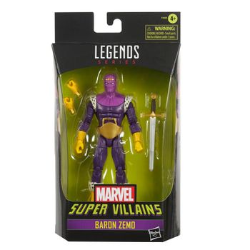 Marvel Legends Series - Barón Zemo - Figura - Marvel Classic  - 4 Años+