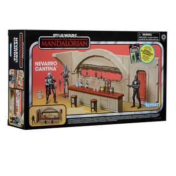 Set Star Wars The Mandalorian Nevarro Cantina & Imperial Death Trooper Vintage Collection