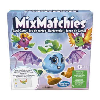 Juego De Cartas Mixmatchies - Juego De Cartas - Hasbro Gaming  - 8 Años+