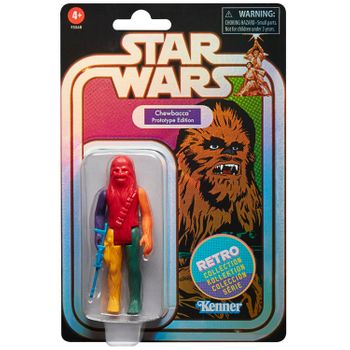 Figura Chewbacca Edicion Prototipo Color Aleatorio Star Wars Retro Collection
