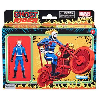 Marvel Legends Series Retro 375 Collection - Ghost Rider - Figura - Marvel Classic  - 4 Añ