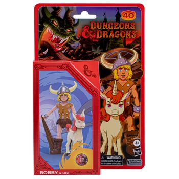 Dungeons & Dragons - Figuras De La Serie Animada Clásica - Bobby Y Uni - Figura - Dungeons