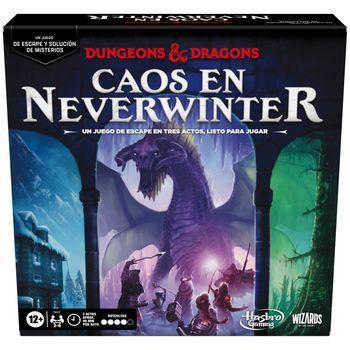 Dungeons & Dragons: Caos En Neverwinter-versión En Español - Juego De Mesa - Hasbro Gaming