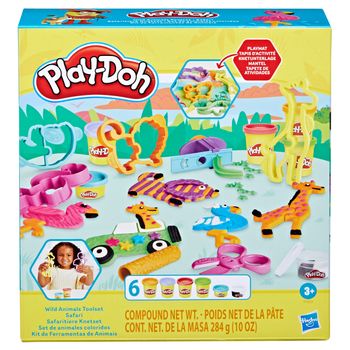 Play-doh - Set De Animales Coloridos - Figura - Play-doh  - 3 Años+