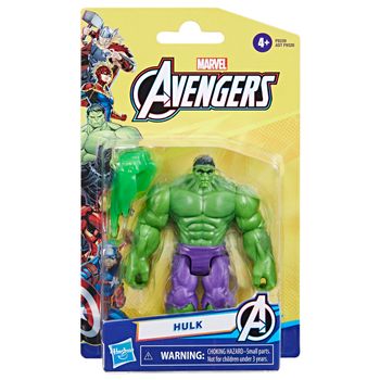 Marvel Avengers, Epic Hero Series, Figura Deluxe De Hulk - Figura - Avengers  - 4 Años+